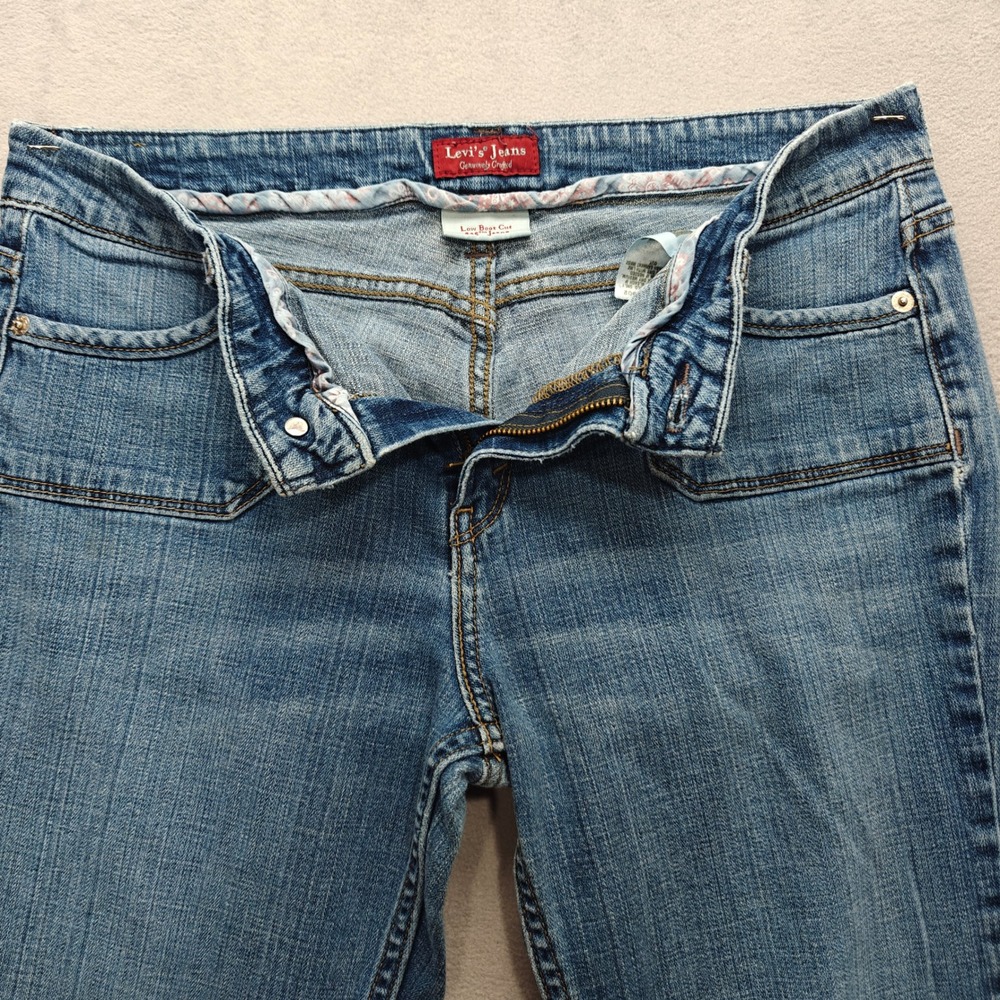 Levi's 545 Jeans Womens 10 Low Bootcut Medium Wash Denim Country Western Casual - Picture 6 of 15